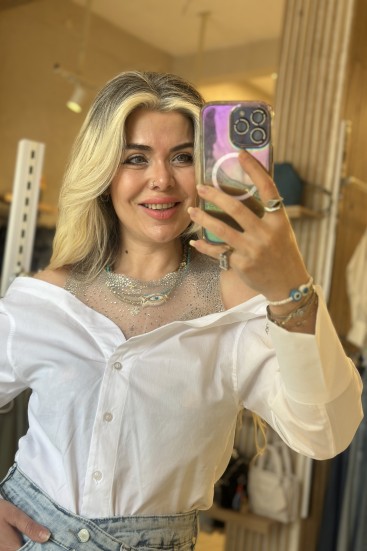 Taşlı gömlek